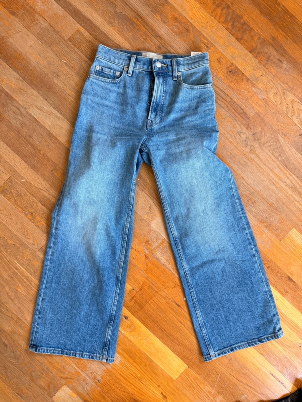 Women's everlane way high wide leg flare jean